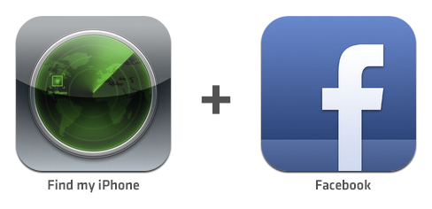 Facebook + Find My iPhone